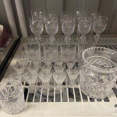 #8170 • Glass Cups, Wne Glasses, Shot Glasses & Jar