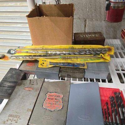 #2180 • Assorted Drill Bits