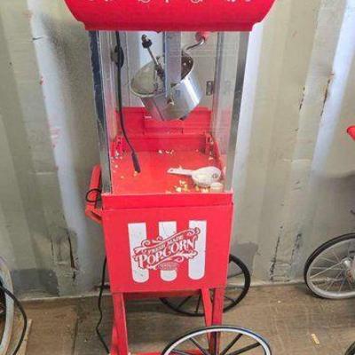 Sale Photo Thumbnail #416: #4682 • Popcorn Maker On Wheels
