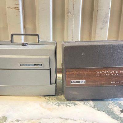 #8102 • (2) Kodak Movies Projectors