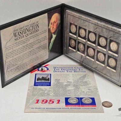 #1412 • Washington Silver qtr Collections