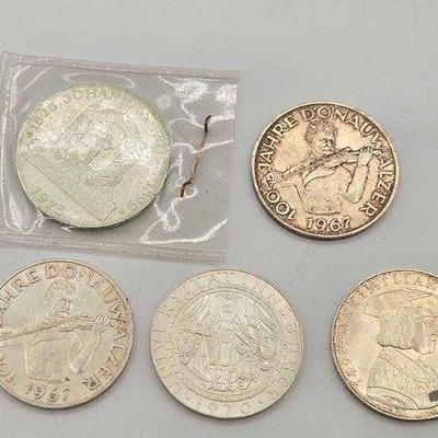 #1490 • (5) Austrian Shillings