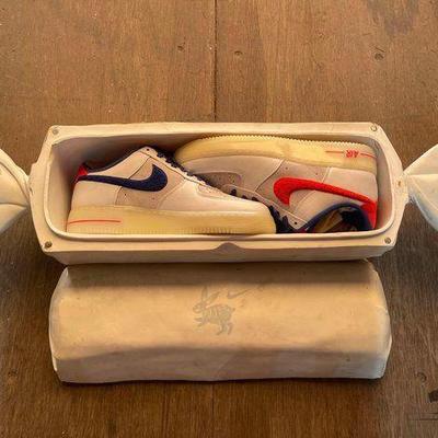 Sale Photo Thumbnail #573: #4006 • Sotheby’s Debuts Nike Air Force 1 &amp; Case
