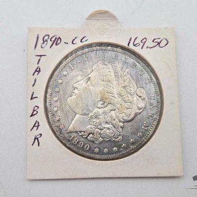 #1306 • 1890 Morgan Carson City Mint