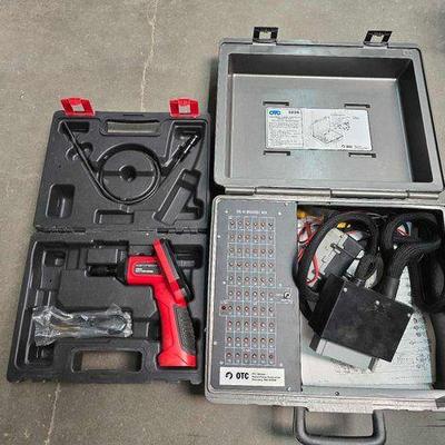 #2210 • OTC Electronic Engine Control-IV Breakout Box and Cen-Tech Digital Inspection Camera