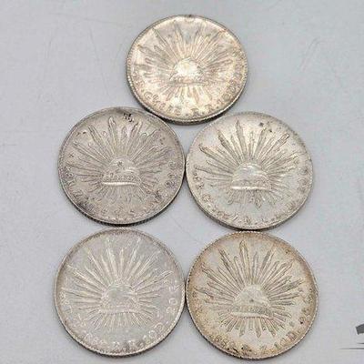 #1494 • (5) Mexico Reales