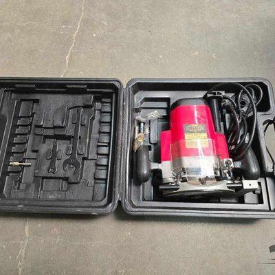 #2198 • Handy Toughtest Plunge Router 1/2" with Case