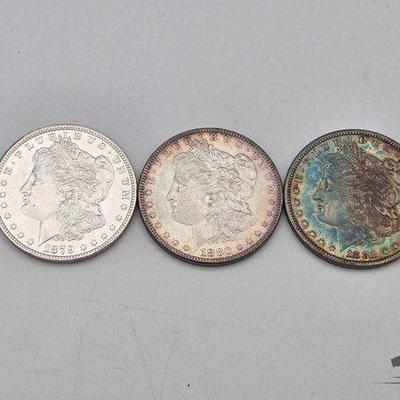 #1320 • (3) 1879-1881 Morgan