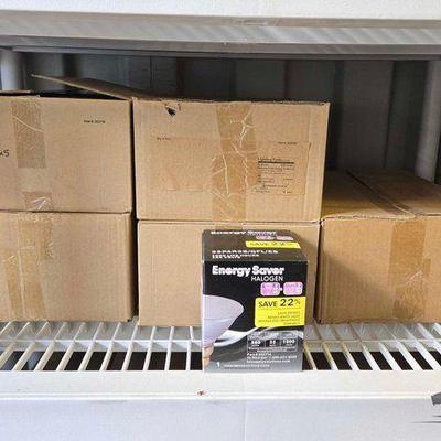 #8054 • NEW!!! (5) Boxes Of 6 Halogen 35W Bulbs