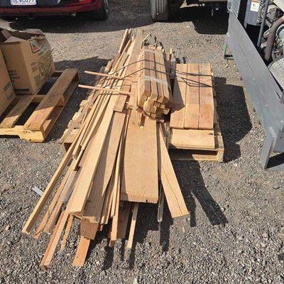 #80720 • Pallet of Unfinished Wood
