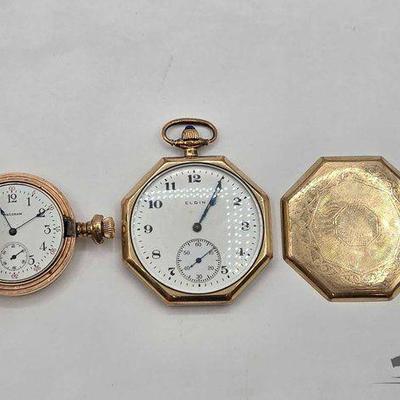 #1156 • (2) Pocket Watches