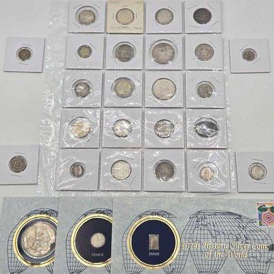 #1714 • Foreign Currency Coin Collection