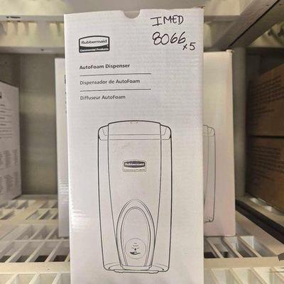 #8066 • NEW!!!(5)Single Boxes Od Rubbermaid Autofoam Dispenser
