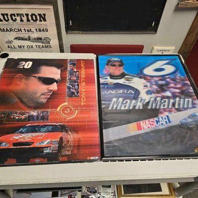 #2070 • (2) Nascar Posters