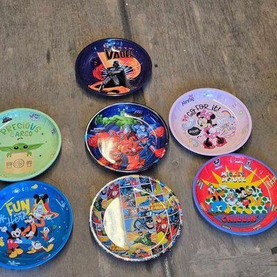 #3534 • NEW!!! (9) Tin Character Bowls