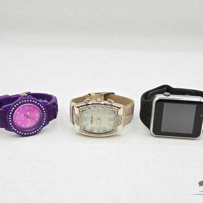 #1150 • (3) Watches
