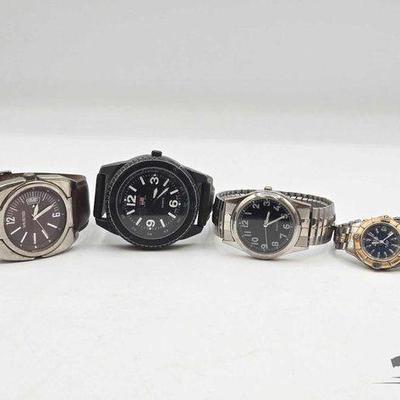 #1100 • (4) Mens Watches
