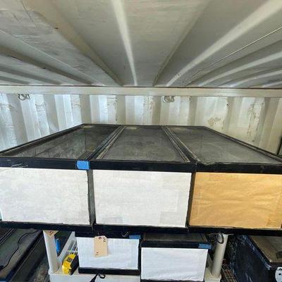 #4056 • (3) Large Reptile Aquariums