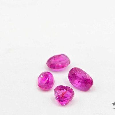 #692 • 4 Mixed Shape Pink Sapphire, 1.03g