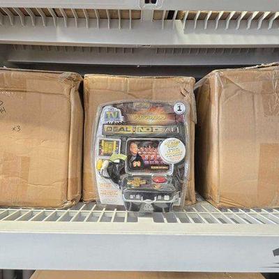 #8094 • NEW!!! (5) Boxes of 12pc Deal or No Deal Tv Game