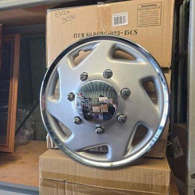 #3034 • (4) Boxes of Wheel Covers