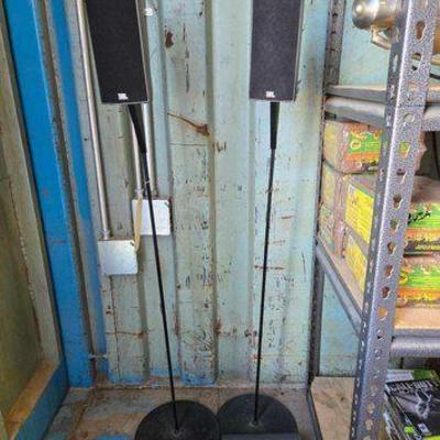 #3000 • (4) JBL Speakers and (2) Stands