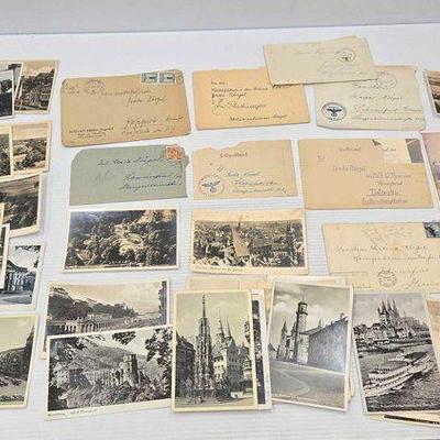 #1918 • European Post Cards & Letters