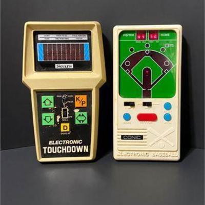 Conic Electronic Baseball & Sears Electronic Touchdown .jpg