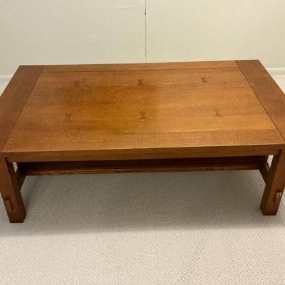 Mission Style Coffee Table