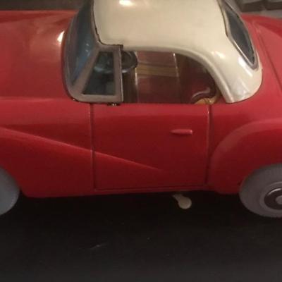 Battery operated car never had battery in it also called a yo yo car