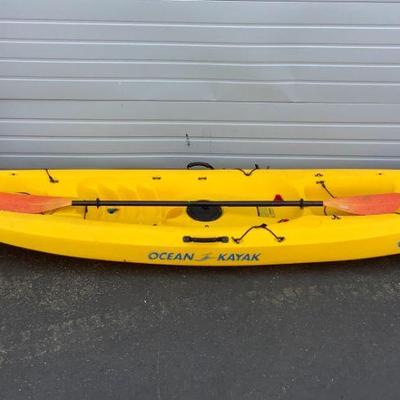 WATA617 Scrambler 11 Ocean Kayak	This item has bow, stern, and side mounted carrying handles, a max capacity of 350lbs, has 6"...