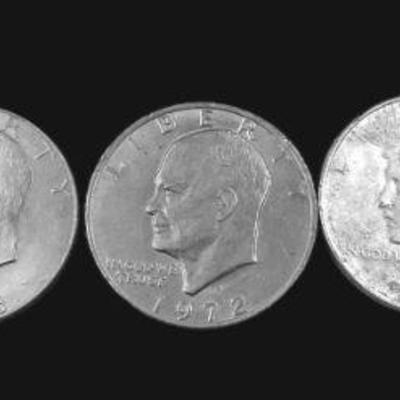 ALSH203 One Dollar Coins	5 Coins Total: See auction description for specifics

