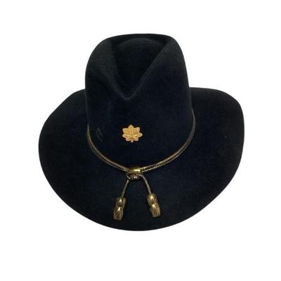 WATA571 Charlie 1 Horse Cavalry Hat	Size 7 black hat in box

