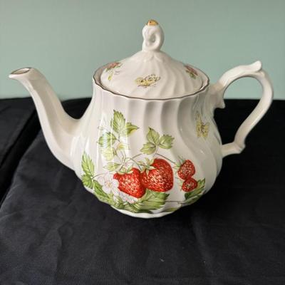 Strawberry teapot