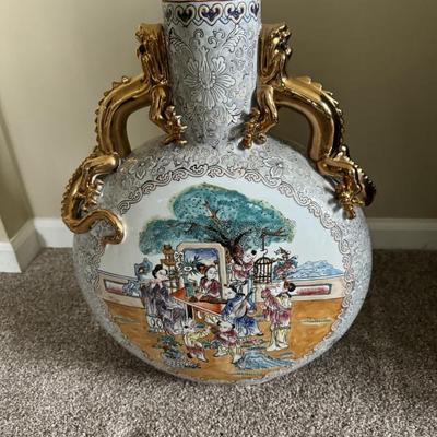 Asian style vase