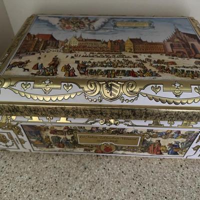 Schmid cookie tin