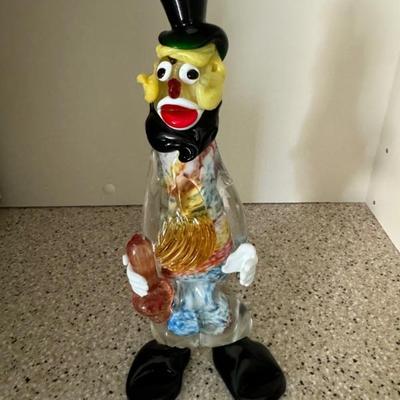 Art glass clown