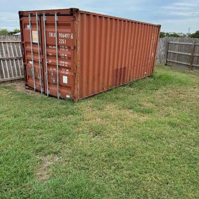 20' Conex storage container