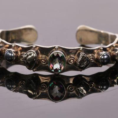 Sajen sterling silver & gemstone bracelet