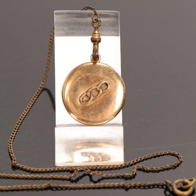 Victorian Odd Fellows Lodge locket