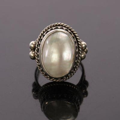 Yellowhorse Native American sterling ring