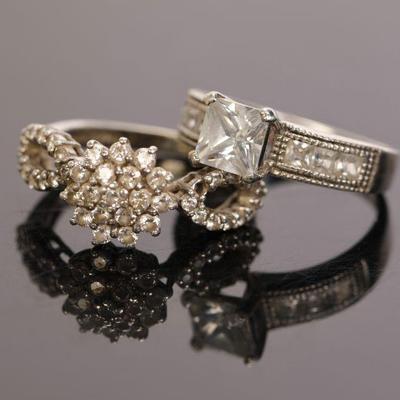 sterling cocktail rings