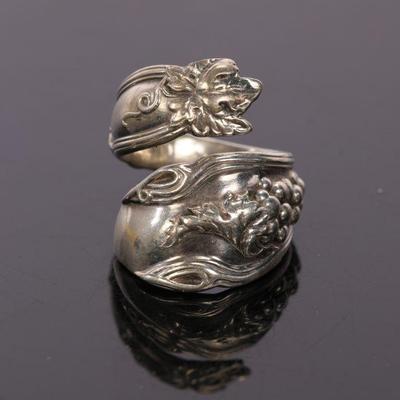 Sterling spoon ring