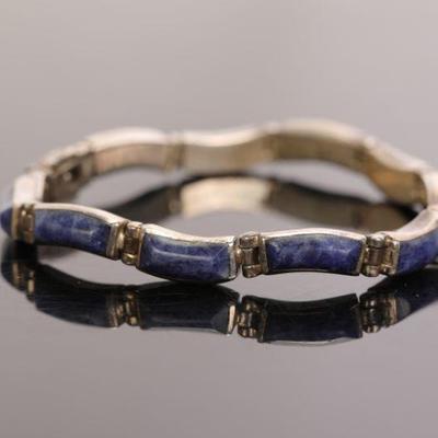 sterling & lapis bracelet