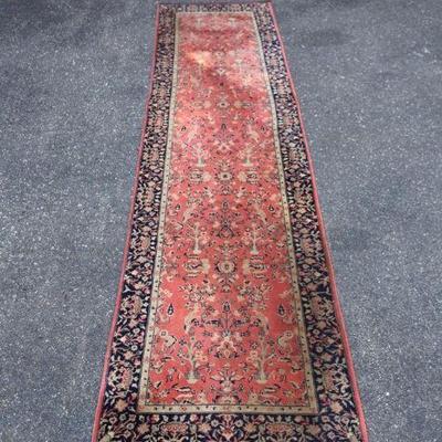 Vintage Hand Made Wood Runner,
