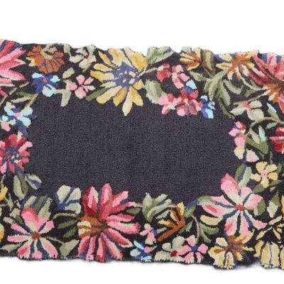 Mackenzie Childs Butterfly Garden Rug, 2'3" x 3'9"
