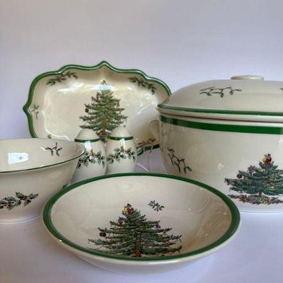 Lot of Spode Serving Pieces
