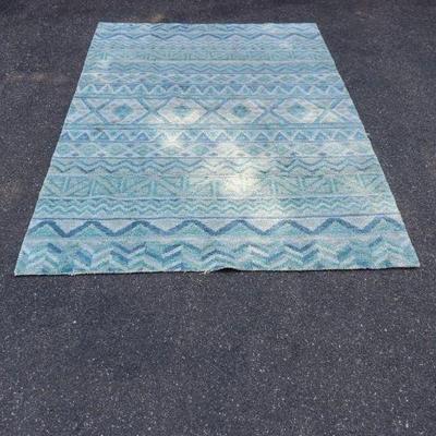 Hand Knotted Area Rug, 5x 8
