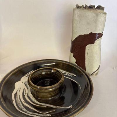Lot of Handmade Pottery Pieces
