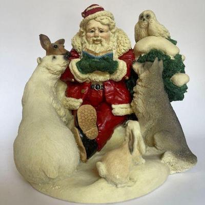 The Legend of Santa Claus Ltd Ed. Story of Christmas Figurine
